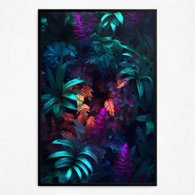 Load image into Gallery viewer, Chromatic Blossoms (Framed Poster)
