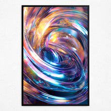 Load image into Gallery viewer, Prismatic Whirlpool (Framed Poster)
