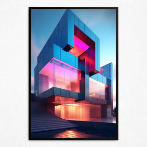 Ethereal Glow (Framed Poster)