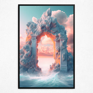 Celestial Passage (Framed Poster)