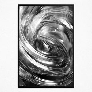 Prismatic Whirlpool (Framed Poster)