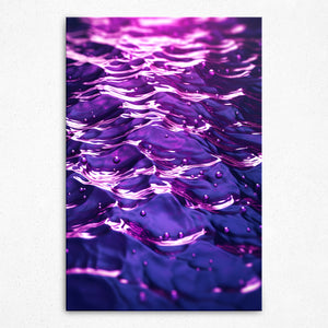 Neon Aquatic Serenity (Poster)
